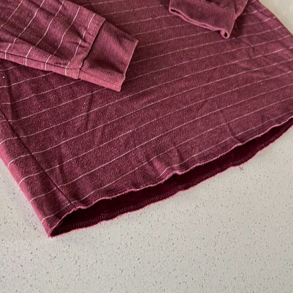 Marine Layer Ultra Soft Button Down Henley Stripe… - image 4